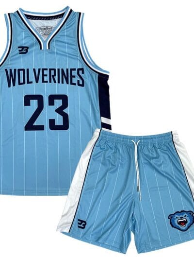 Team Basketball Uniform Sublimation Design Basketball Jersey Set