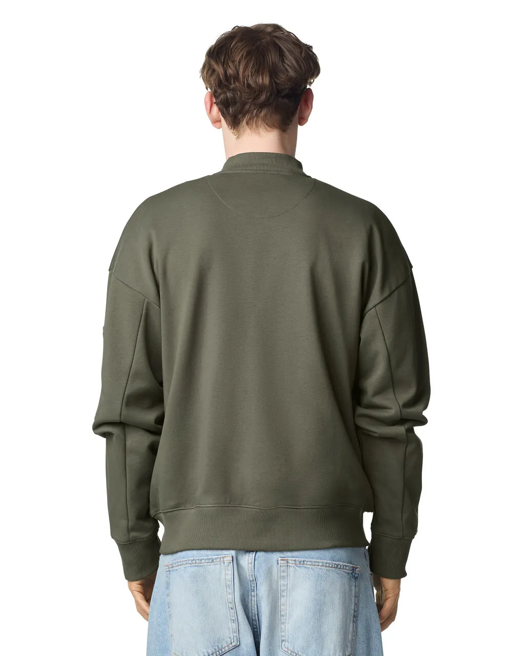 Unisex French Terry Bomber Jacket - Image 2