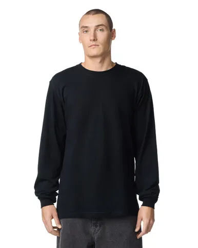 Fine Jersey Unisex Long Sleeve T-Shirt - Image 3