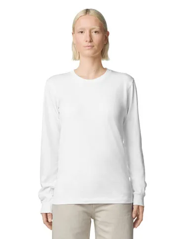 Fine Jersey Unisex Long Sleeve T-Shirt - Image 5