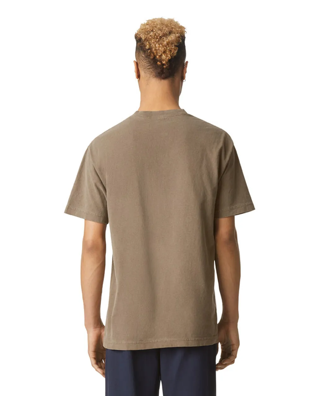 Heavyweight Cotton Unisex Garment Dyed T-Shirt - Image 2