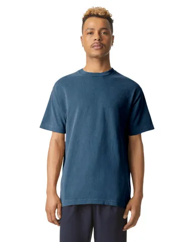 Heavyweight Cotton Unisex Garment Dyed T-Shirt - Image 5