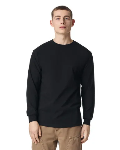 Heavyweight Cotton Unisex Long Sleeve Tee - Image 7