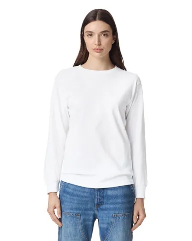 Heavyweight Cotton Unisex Long Sleeve Tee - Image 4