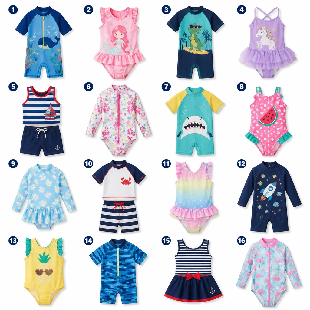 KIDS CHILDREN SWIMWEAR
