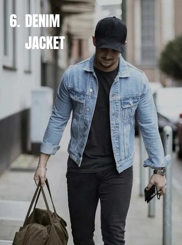 CASUAL DENIM JACKET