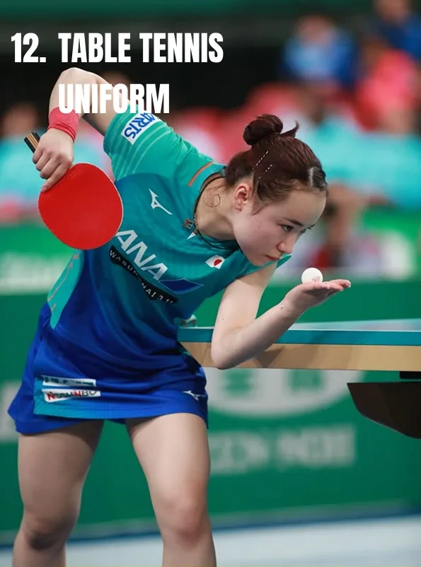 table tennis uniform